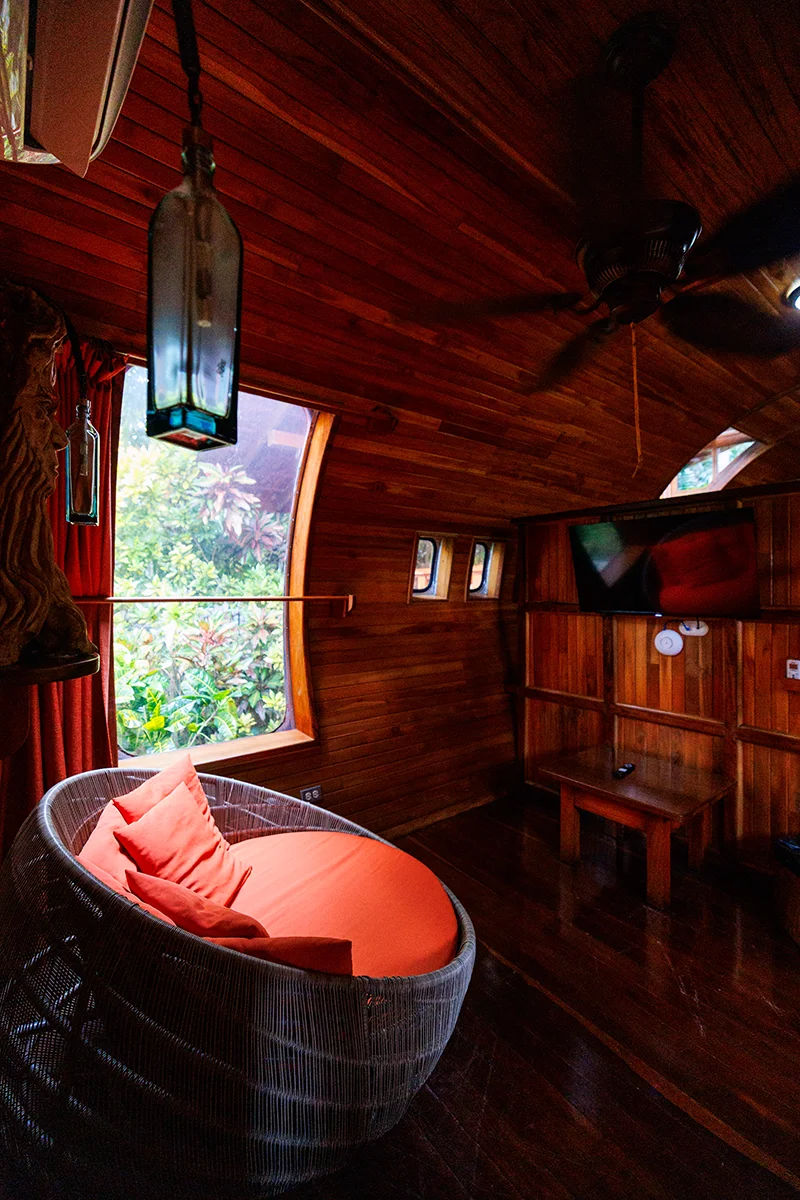 Small living room at 727 Fuselage Home