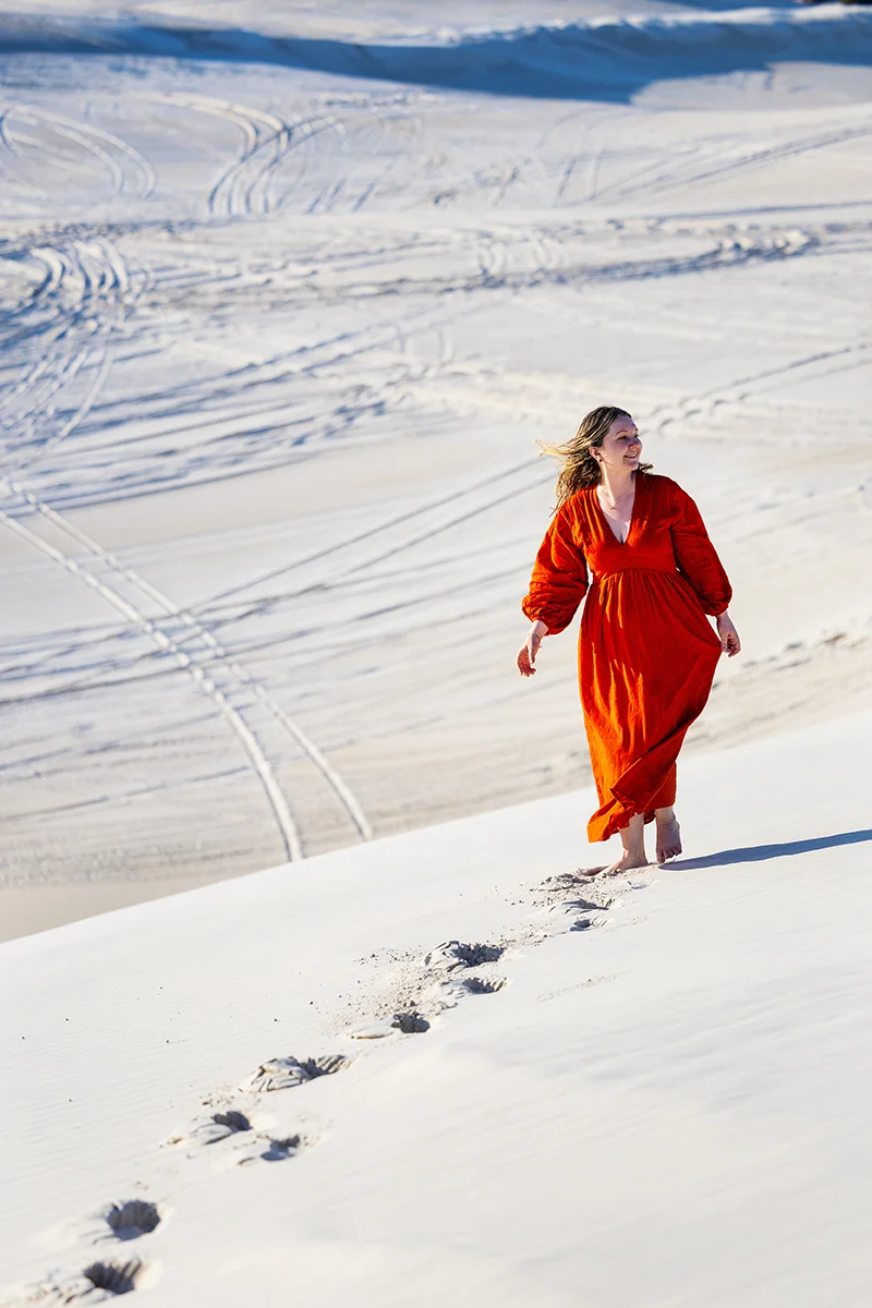 taking a stroll among Atlantis sand dunes is one of the best things to do in Cape Town