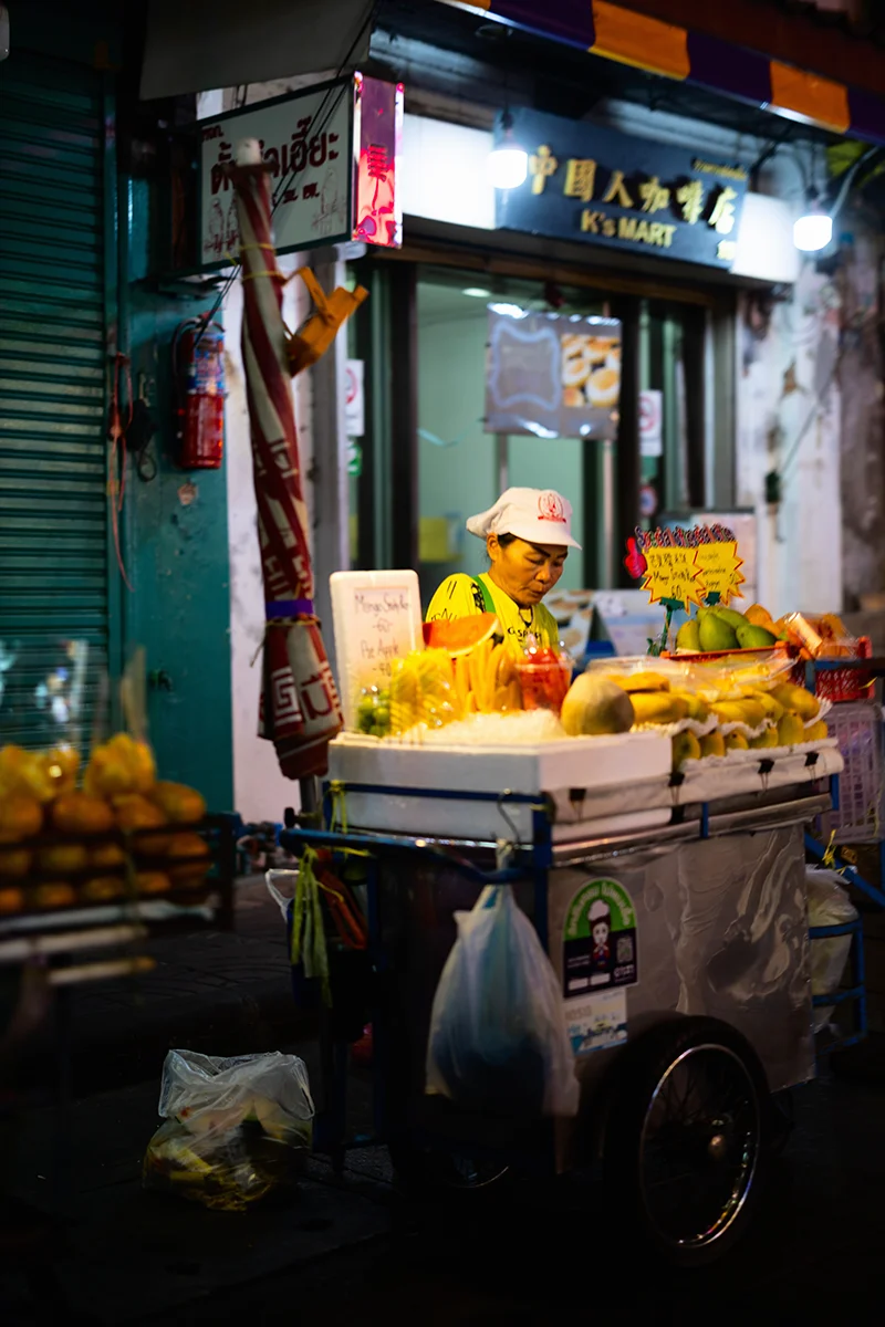 Street food in Bangkok's Chinatown