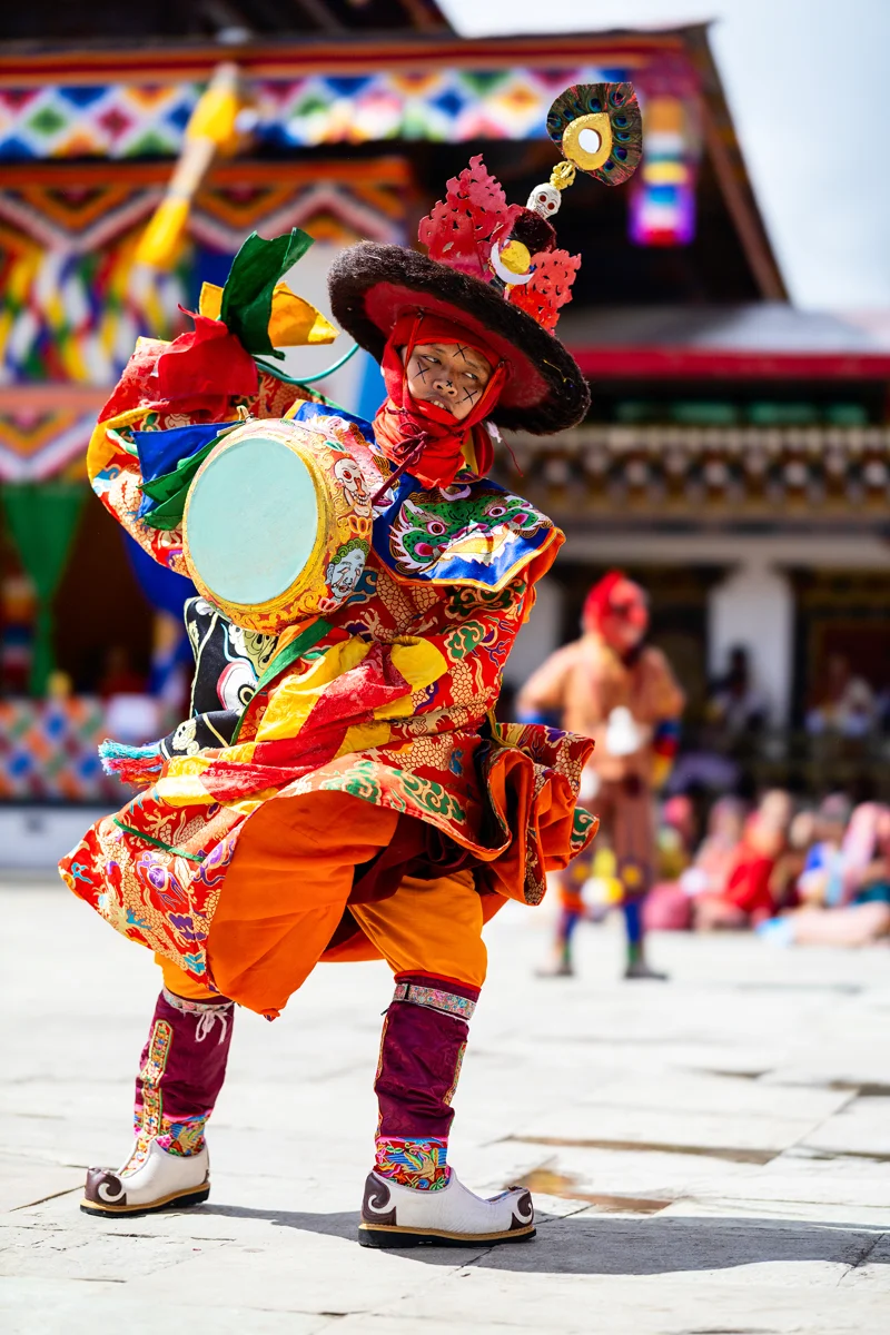 Bhutan festival itinerary - Gangtey Tshechu
