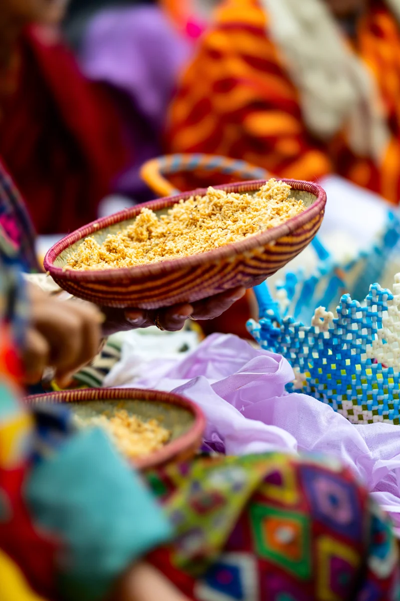 Zao, traditional Bhutanese snack