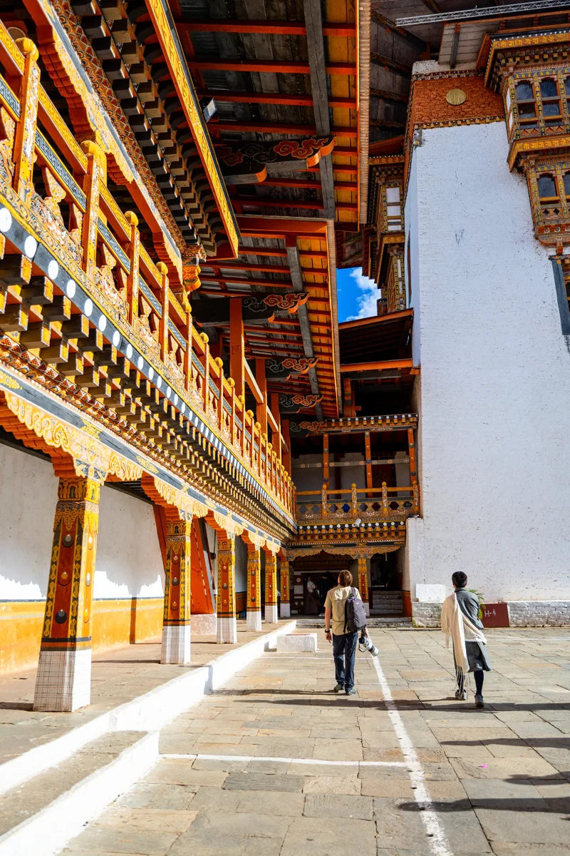 Punakha Dzong is one of the most impressive places in Bhutan