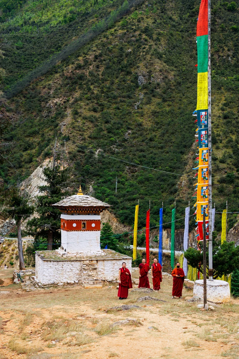 Tachog Lhakhang monastery in Bhutan