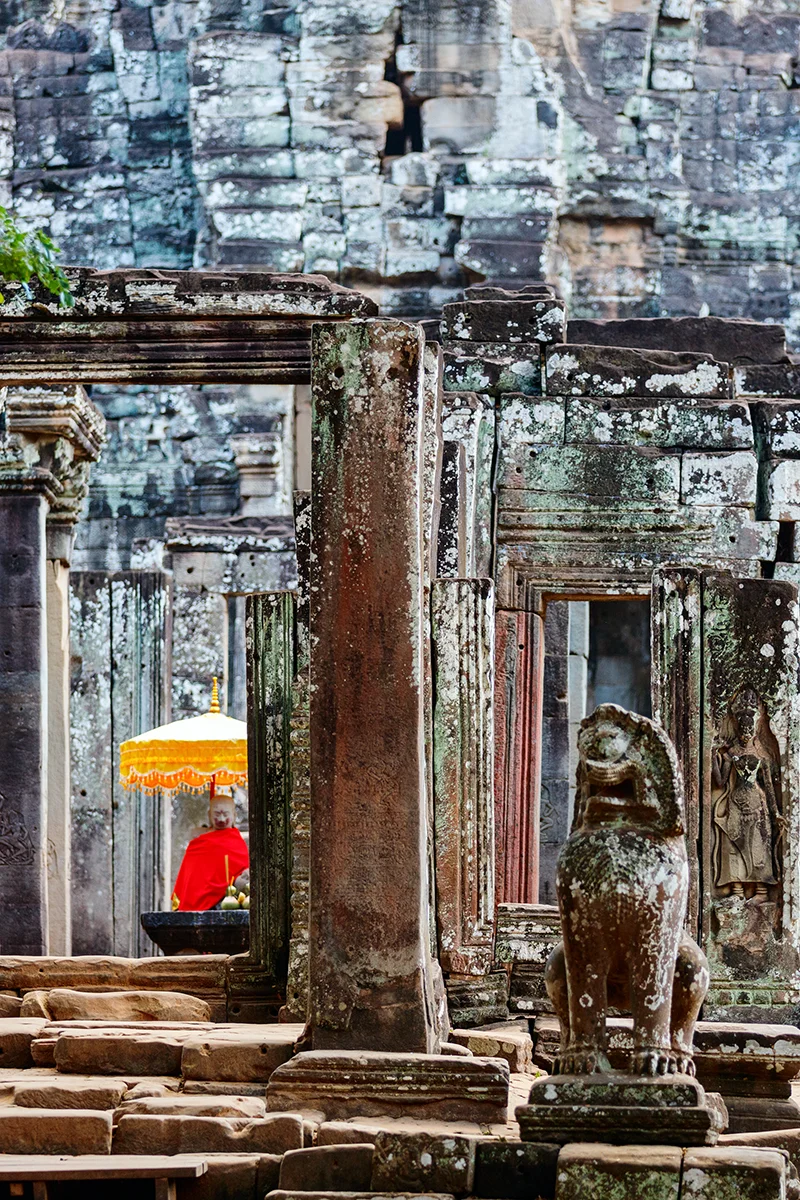 Bayon Temple in Angkor Siem Reap Cambodia