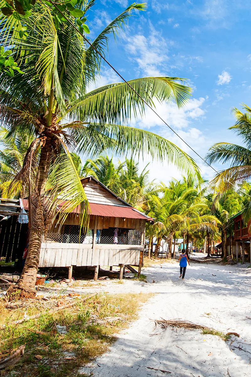 Prek Svay fishing village in Koh Rong Cambodia