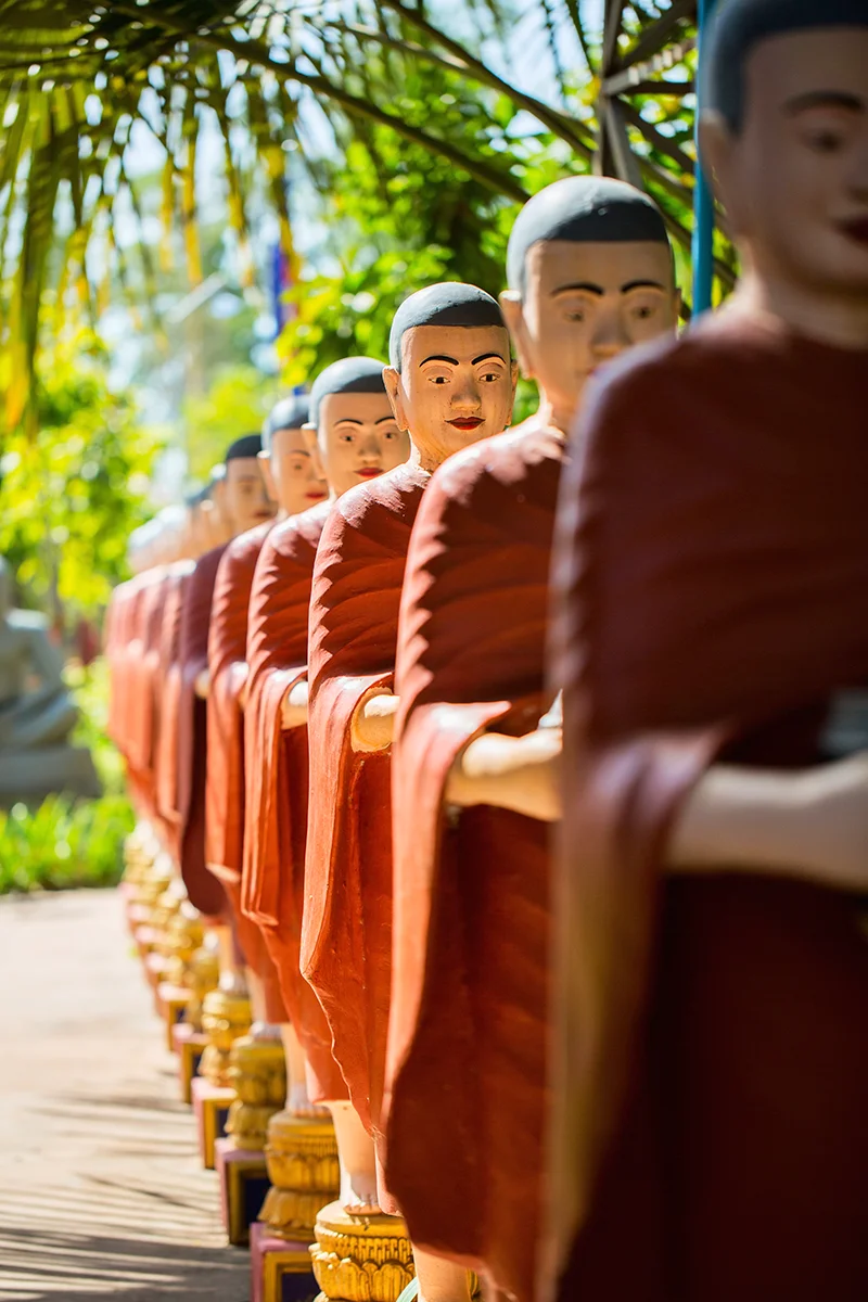 Wat Bo Monastery in Siem Reap Cambodia