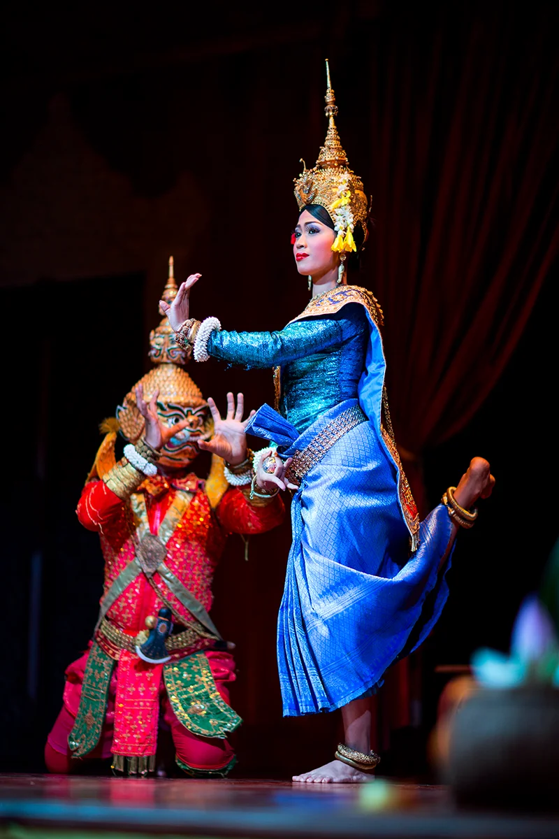 Apsara dance performance in Siem Reap Cambodia