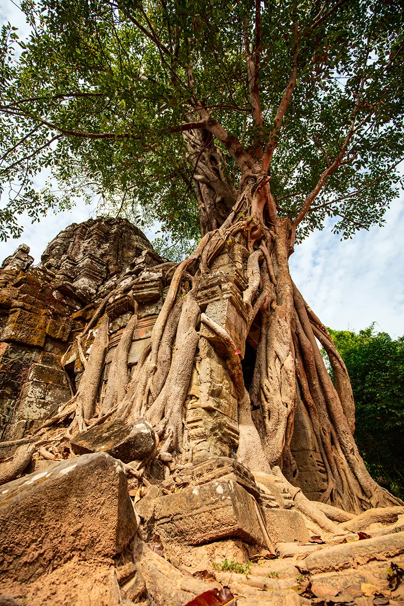 Ta Som Angkor temple in Siem Reap Cambodia