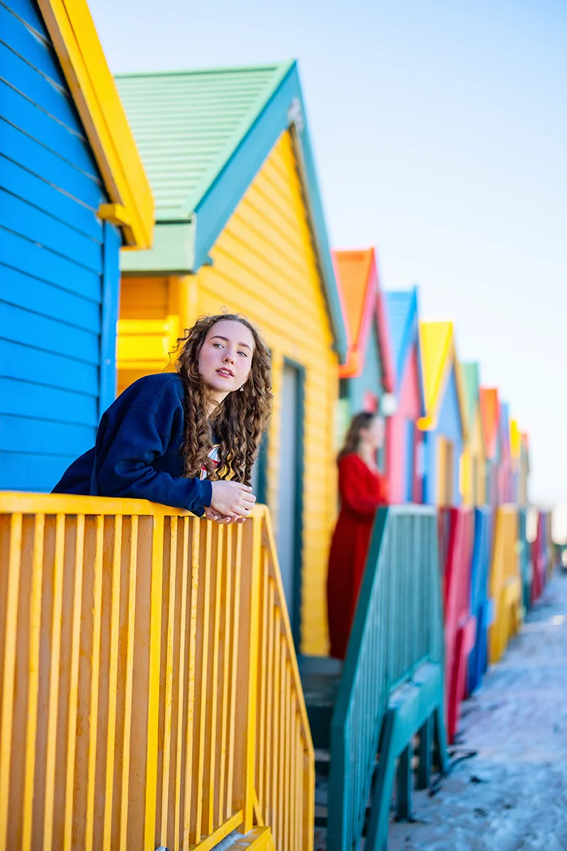 visiting colorful changing huts at Muizenberg Beach is one of the best things to do in Cape Town