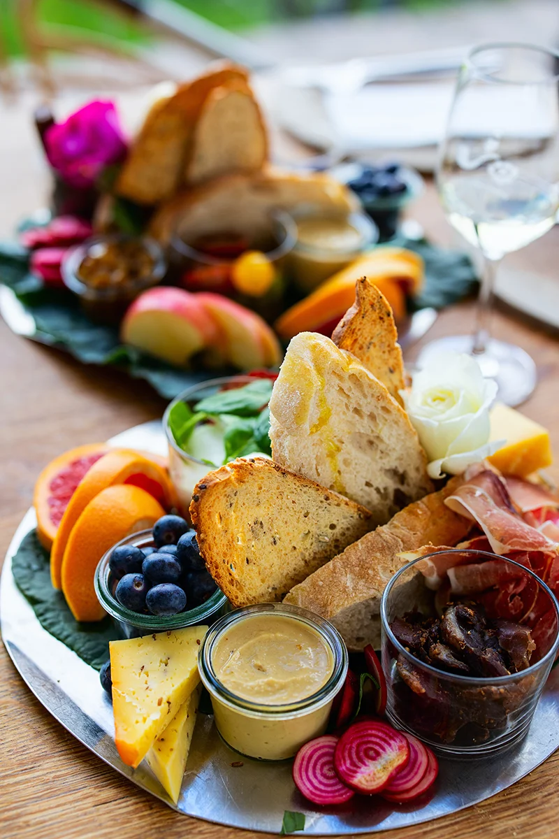 wine tasting and lunch at Babylonstoren estate near Cape Town