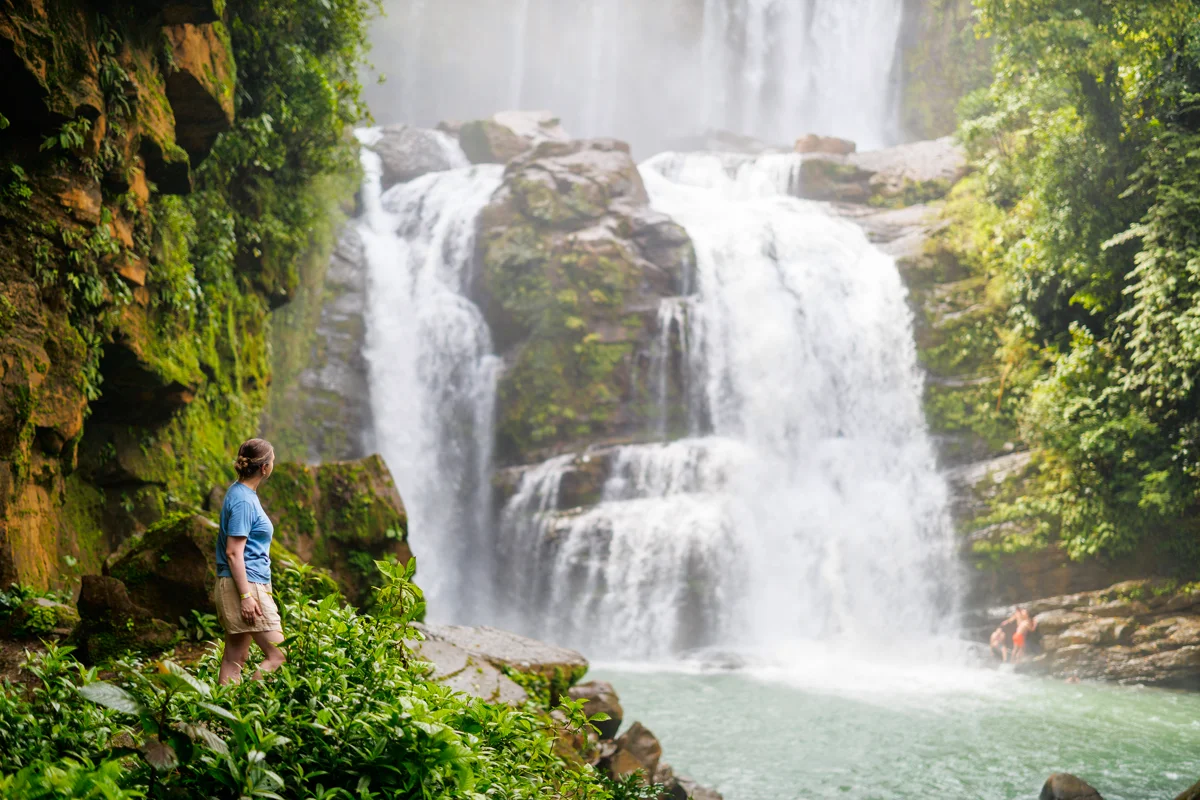 2-week Costa Rica itinerary - Nauyaca Waterfall