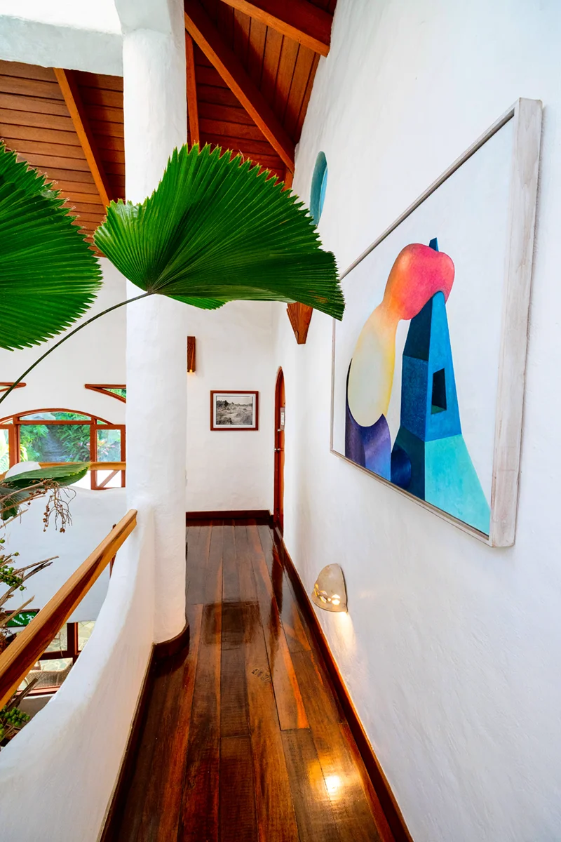 Decoration at Finca Rosa Blanca hotel in Costa Rica