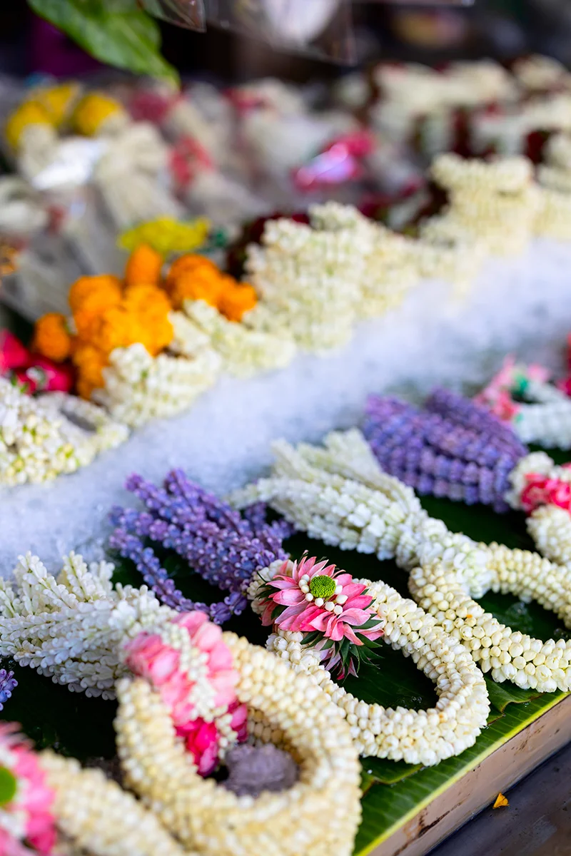 Flower market in Bangkok