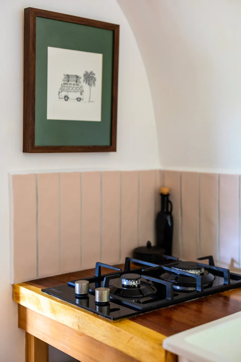 Kitchen details in Avion at La Caravana