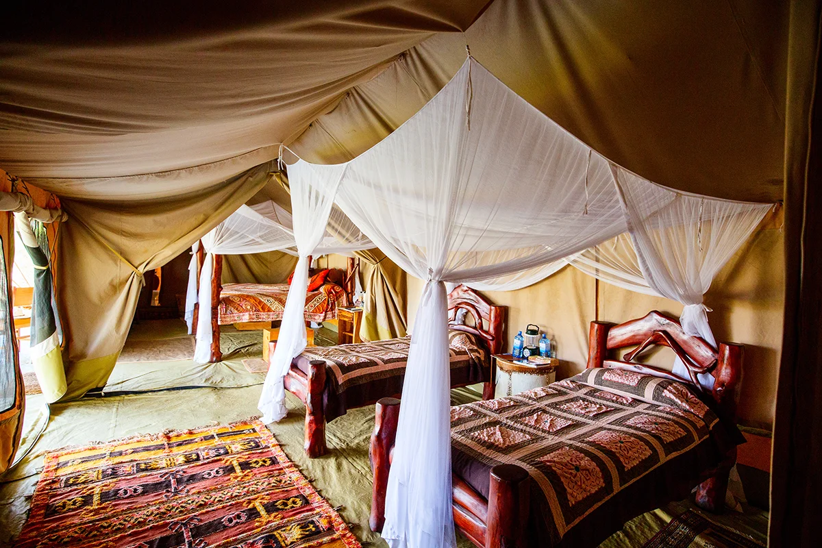 Saruni Wild tented camp near Masai Mara in Kenya