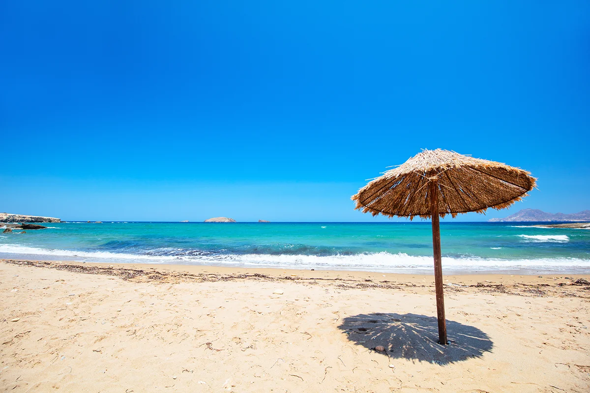 Pachena beach in Milos Greece