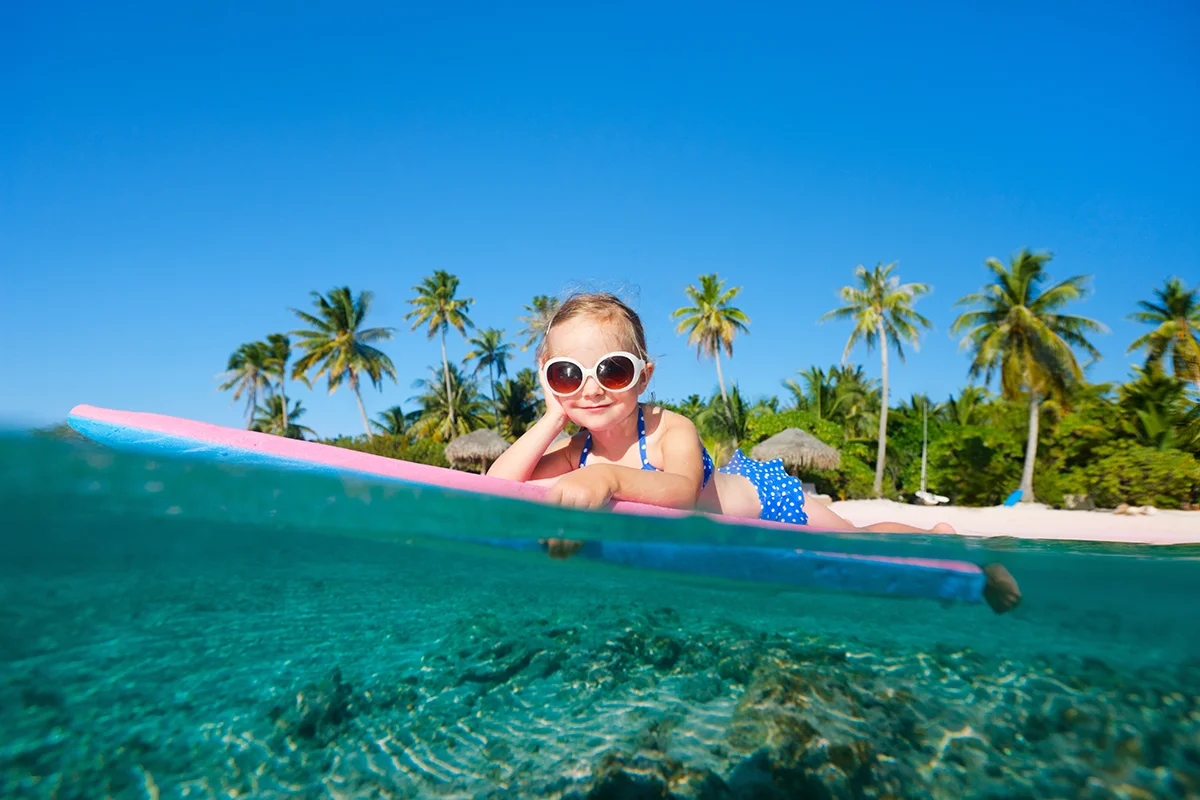Water activities at Ninamu resort