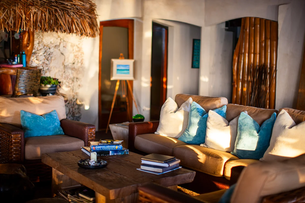Ninamu resort lounge interior design details