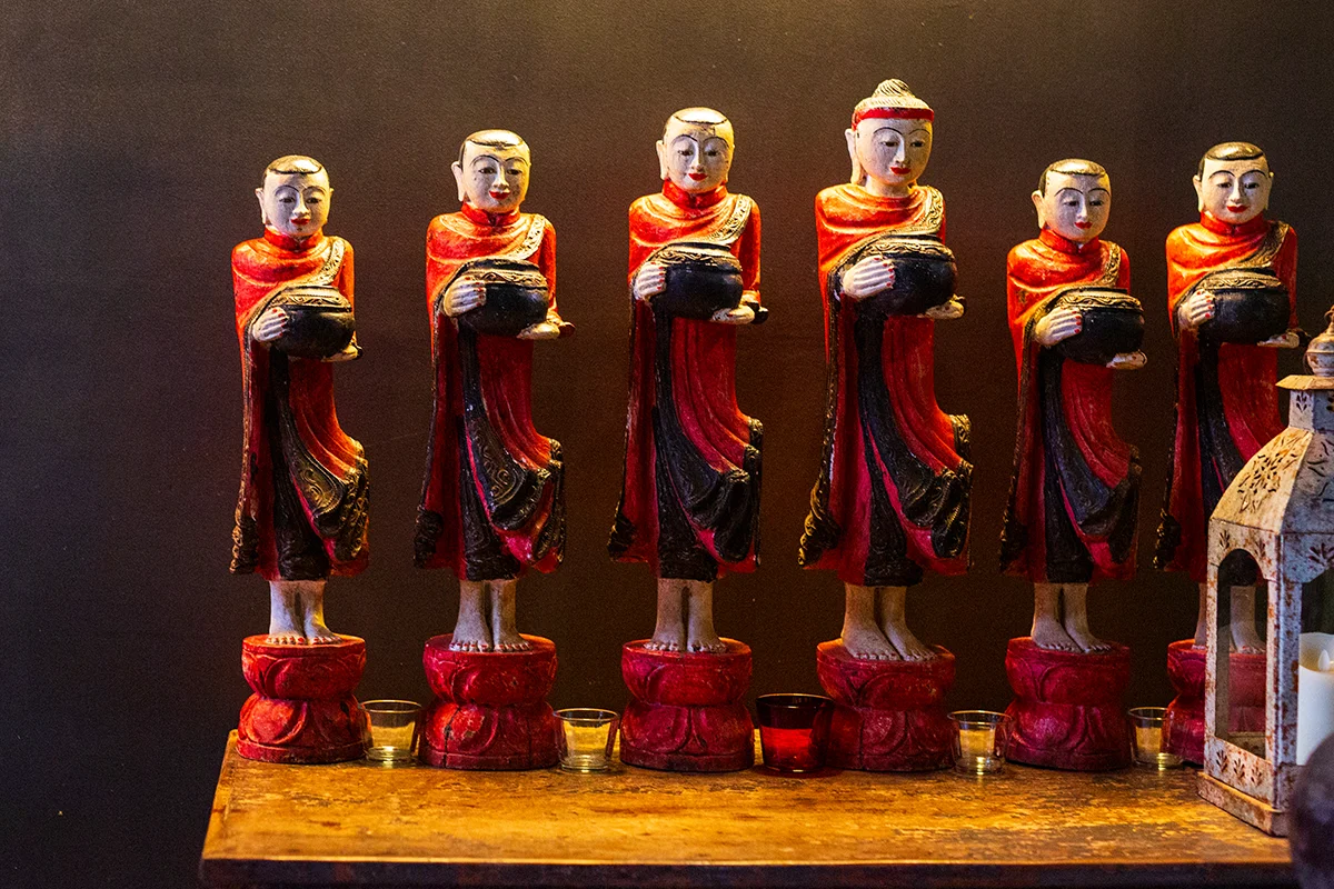 Decor details at Sala Lodges in Cambodia