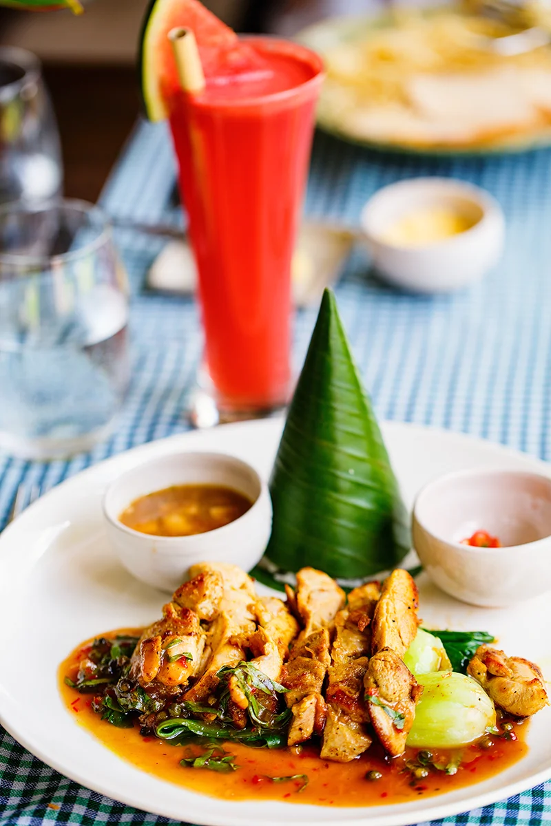 Authentic Cambodian cuisine at Sala Lodges