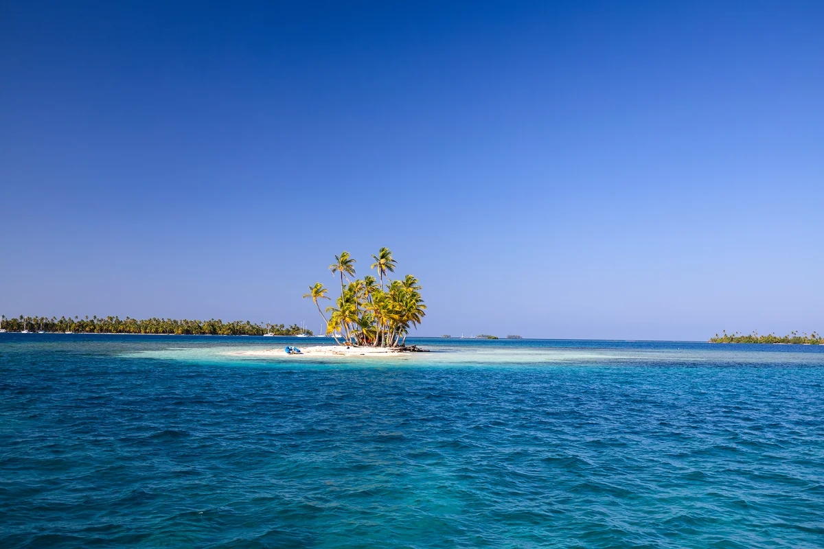 Emoji Island in the San Blas Islands Panama
