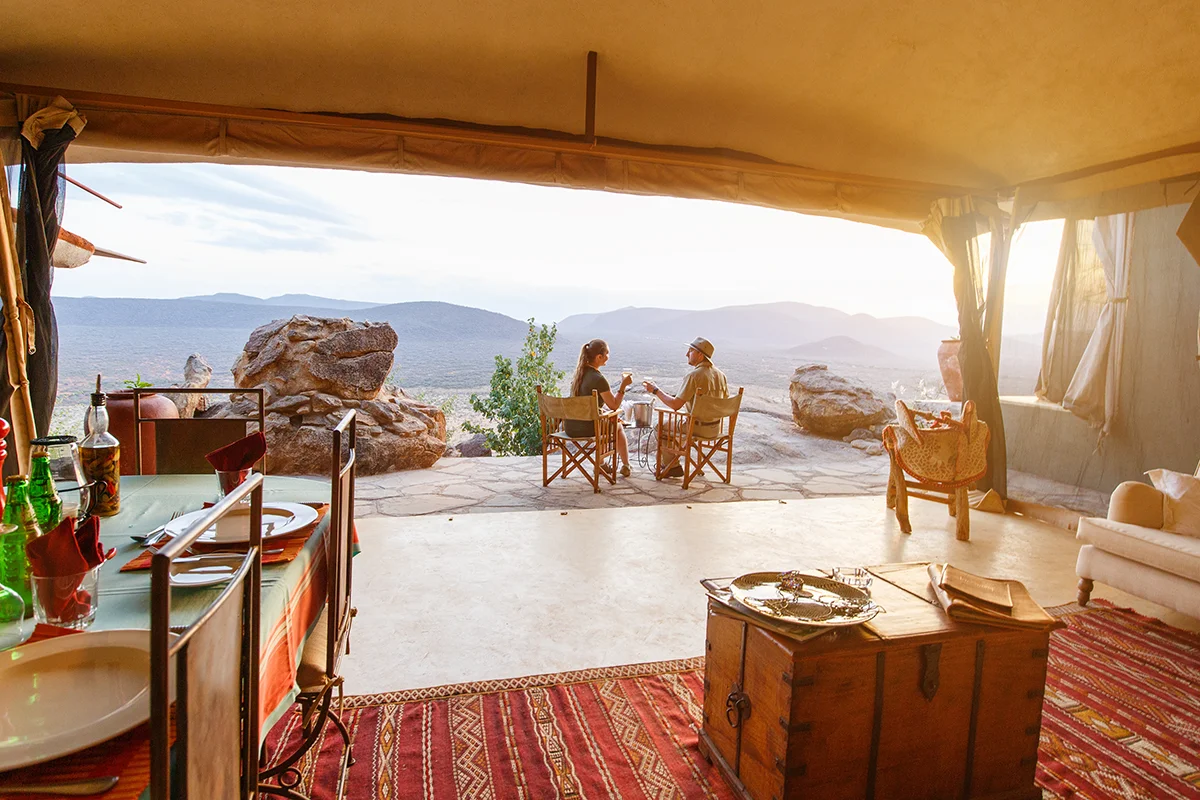 Saruni Samburu luxury lodge in Kenya