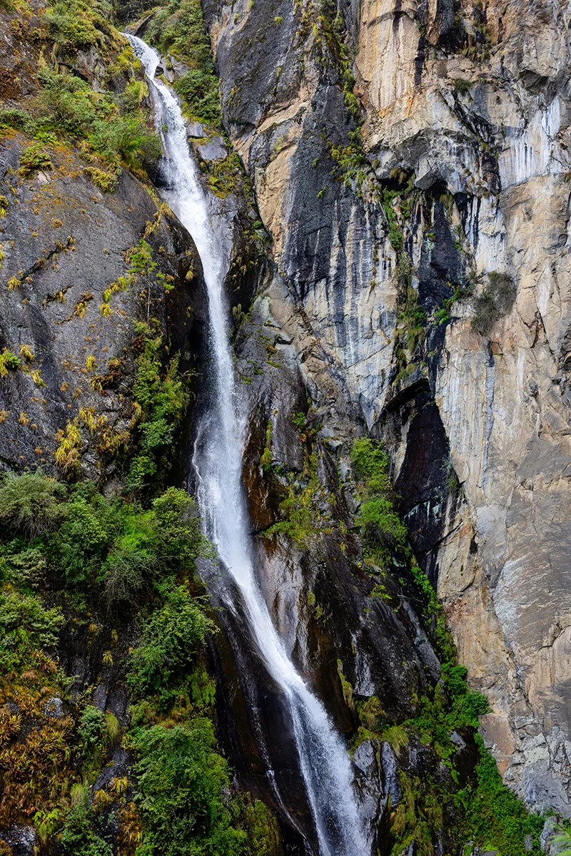 Waterfall on Tiger's Nest hike