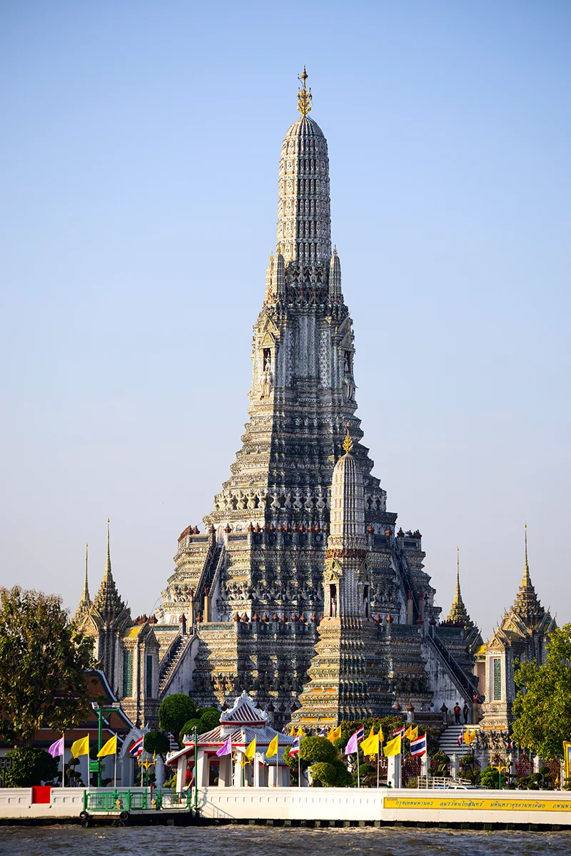 Wat Arun in Bangkok also known as the Temple of Dawn